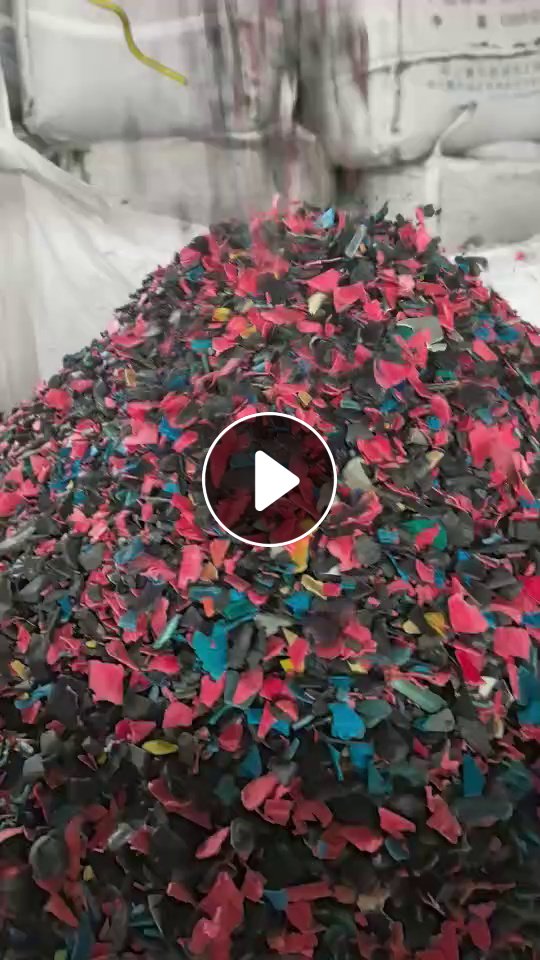 长期出售PE螺纹管破碎料，现货10吨