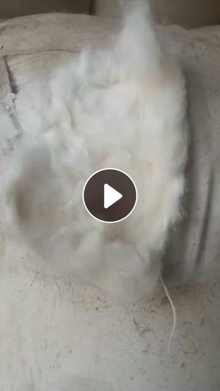 长期出售丝棉下脚料开出来的再生棉，现货十吨