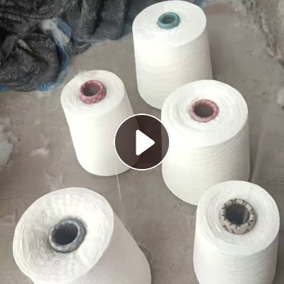 长期回收10支以上的涤棉纱线，库存棉纱，要白纱，织手套用