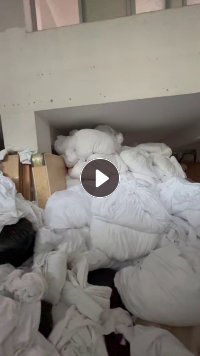 长期出售报废的酒店布草，酒店床单，现货二十多吨