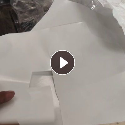 厂里长期处理白色淋膜纸，双面膜