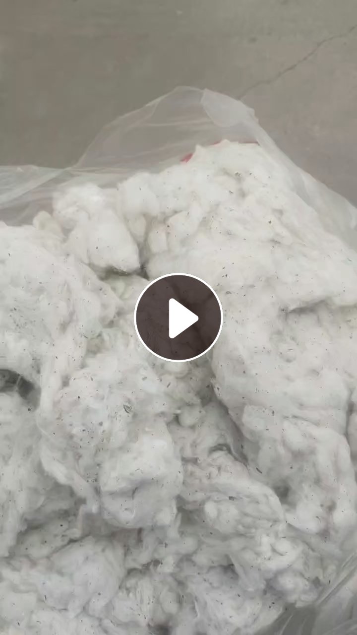 长期大量出售环锭纺40下来的纯棉车肚，纺纱厂下脚料，车肚，货在新疆阿克苏和喀什