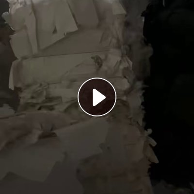 出售白色鱼竿纸废料