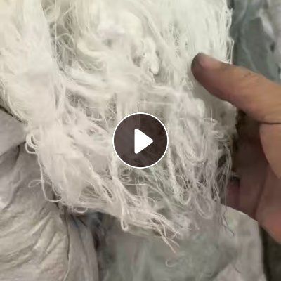 长期出售国产腈纶回丝，腈纶丝，白色偏黄，可以做开花用，现货两挂车