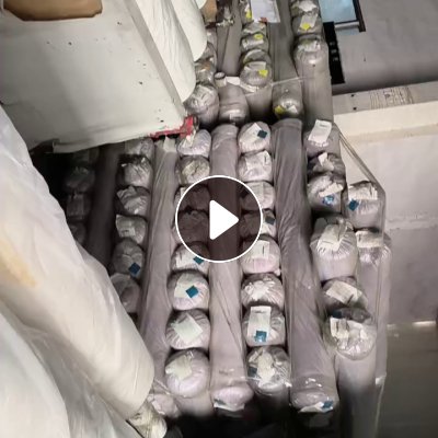现货处理一批腈纶+粘胶库存布，莫代尔，纯棉棉布，库存布统货，可单拿也可统货走，现货三四十吨