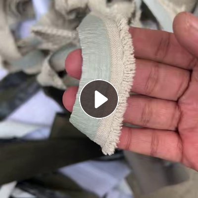 长期出售窗帘布条，废布条，带涂层，月供20-30吨，货在浙江绍兴