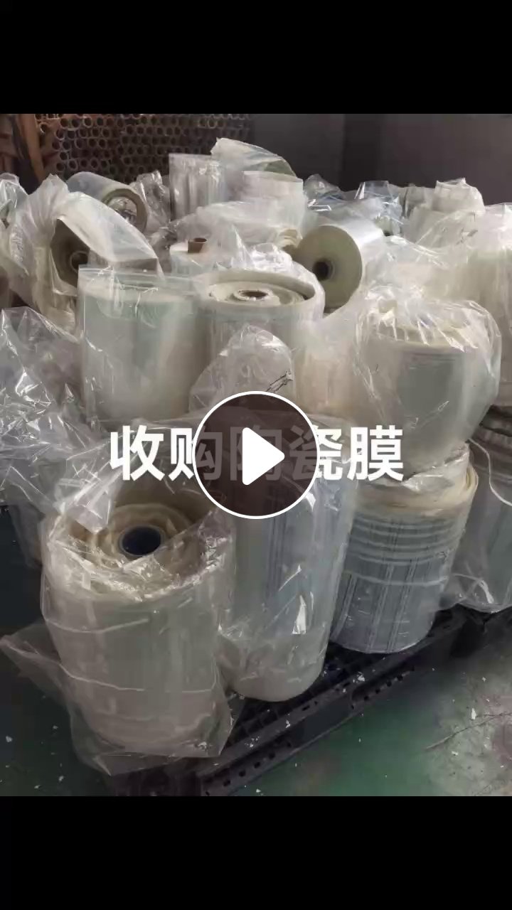 求购pet陶瓷膜，离型膜毛料，用来做摩擦料、泡料，月需500吨