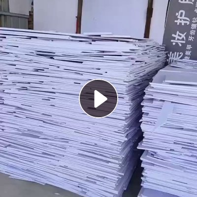 长期出售PVC发泡板废料，一级大白，彩板，现货10吨