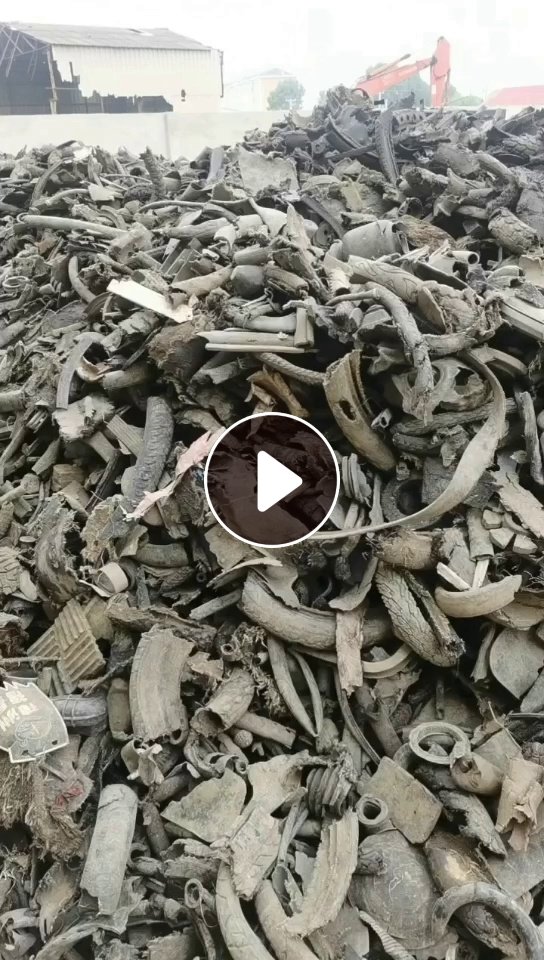 长期出售钢厂手捡杂橡胶块