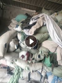 长期出售涤纶废布，氨纶废布，造粒布统货走，现货30吨