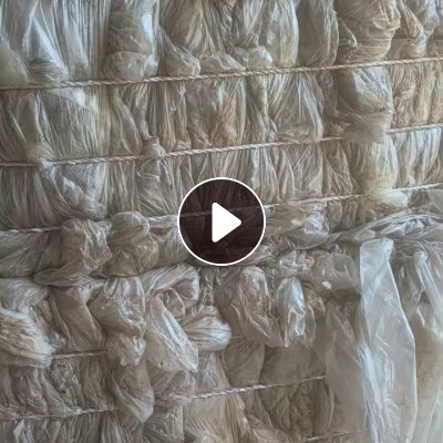 长期出售纯虾棚膜废料，月供200吨