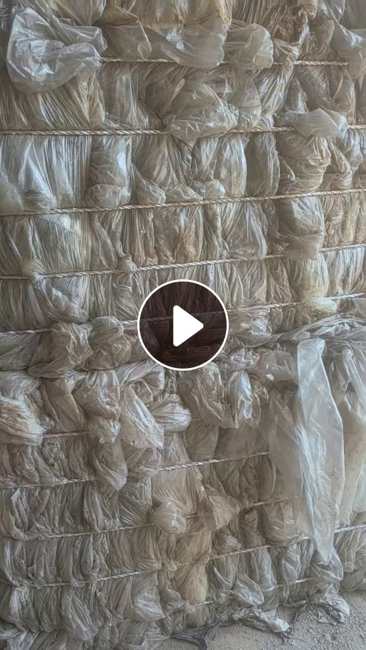 长期出售纯虾棚膜废料，月供200吨