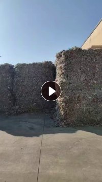 长期出售纸厂废塑料 水洗pp pe打包料