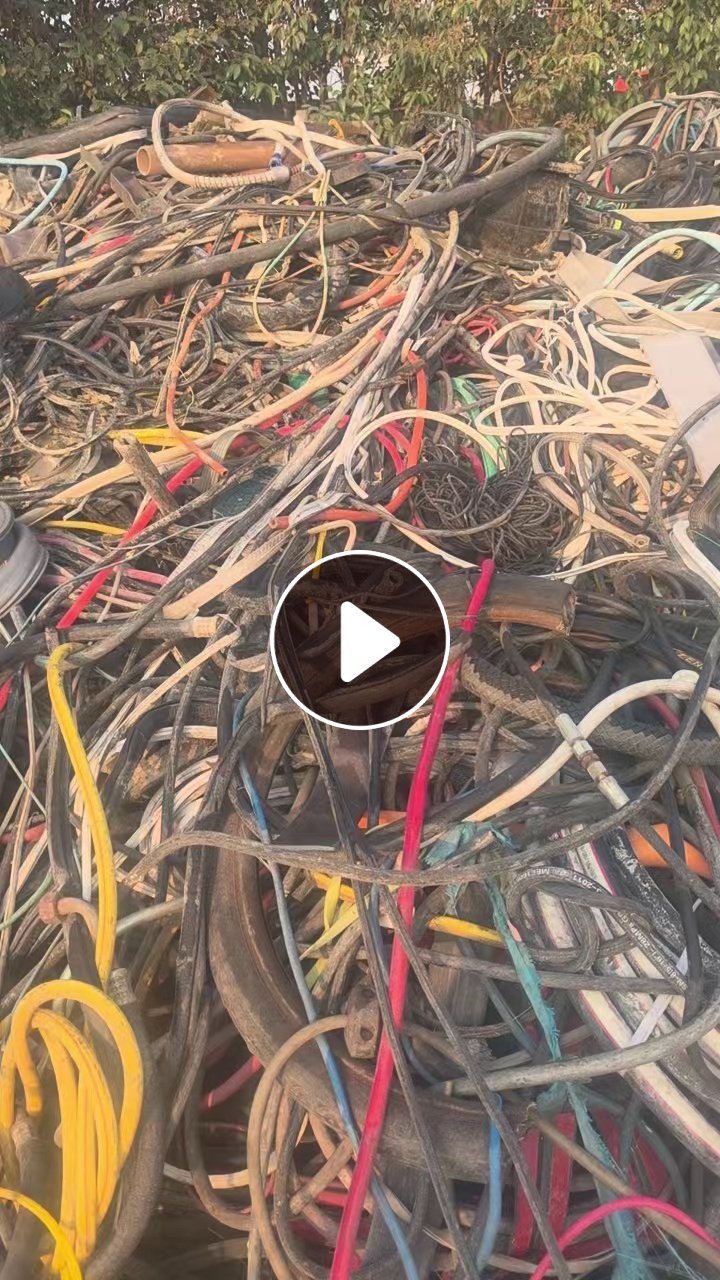 长期出售人工分拣的橡胶电线电缆皮