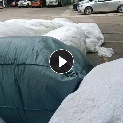 长期出售干净丝棉边角料，丝棉，一天就有一吨，货在广东佛山