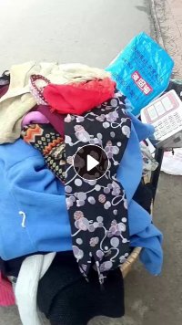 长期出售旧衣服统货，县城收回来的，现货13米6一车，货在江苏盐城