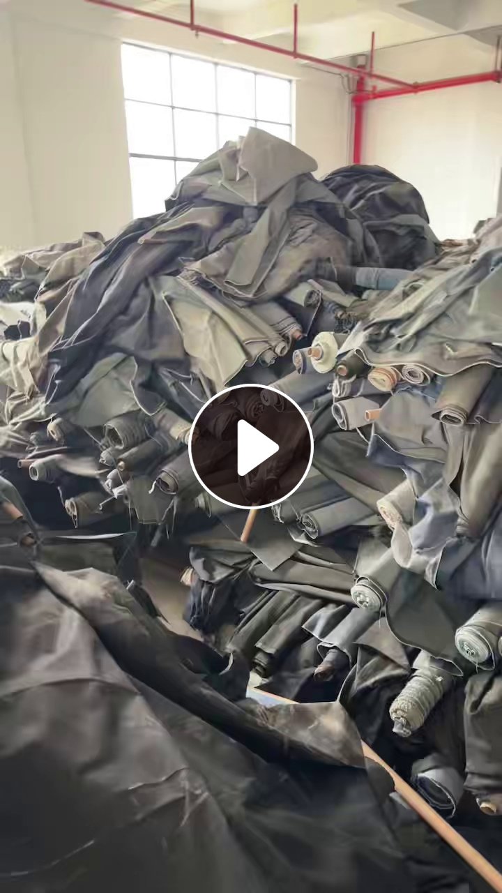 长期出售制衣厂下来半卷牛仔布料，牛仔卷布，混纺棉