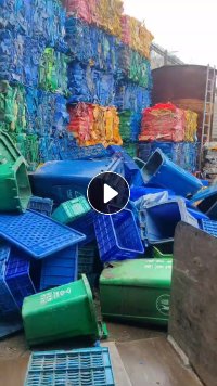 长期出售垃圾桶压块