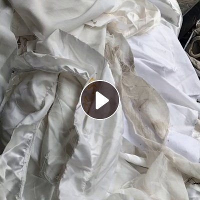 长期大量出售杂白拉丝布，浅色拉丝布，涤纶废布，造粒用