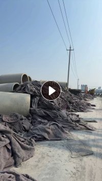 长期出售旧毛毡，土工布，黑色，有8万平左右，货在山东济宁