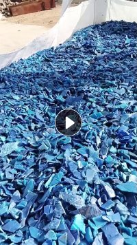 出售小蓝桶破碎料，现货二十吨