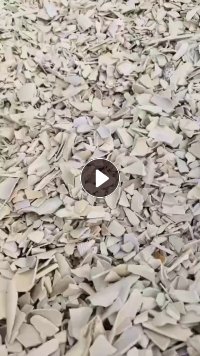 出售硬质PVC管破碎料，5/5通管，现货一挂