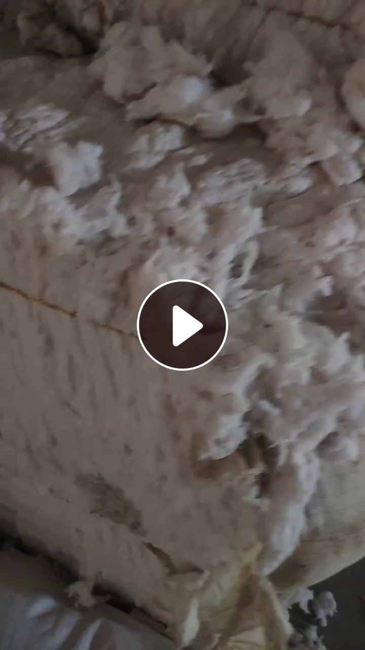 长期出售气流纺下脚料出的漂白涤棉车肚棉，含棉量20左右，现货30吨