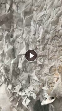 出售白色口罩边角料，PP/PET,也有带热风棉，现货有12吨，货在福建泉州