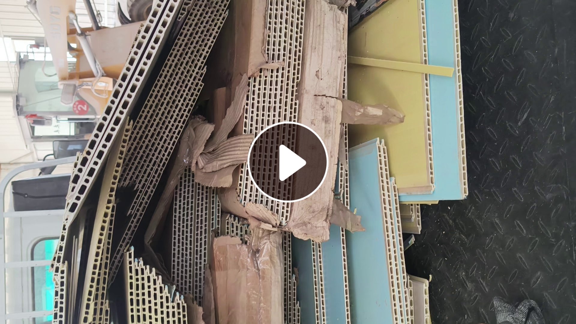 大量收购硬质PVC毛料，墙板、发泡板，护墙板