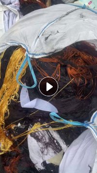 长期出售杂色晴纶废丝，晴纶废丝，晴纶丝，不含水，现货20吨左右