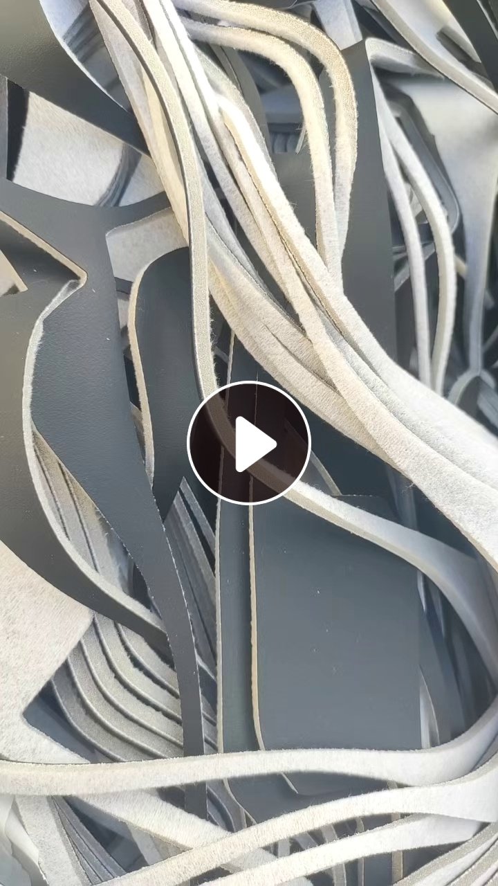 出售汽车内饰皮革边角料，复合的，汽车配件厂下来的，长期有货