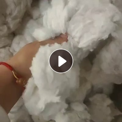 长期出售气流纺下来的涤棉风箱花，现货一板车