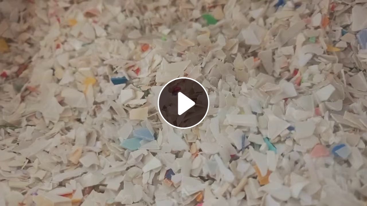 常年出售花色PP破碎料