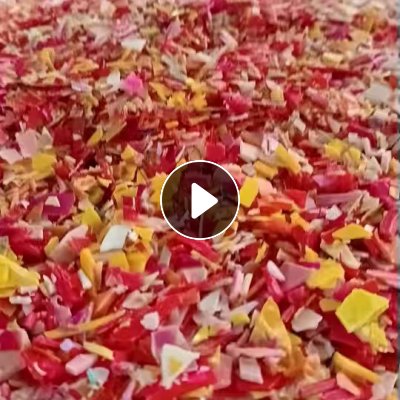 出售红黄共聚破碎料，红低压破碎料，黄低压破碎料，现货一挂车