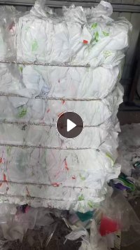 长期出售乳白袋废料，装eva颗粒下来的