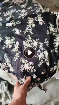 长期出售真丝布料，真丝布边角料，带弹力，现货几百公斤，可做沙滩短裤