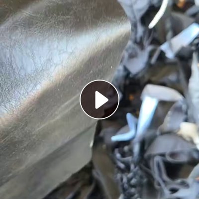长期出售箱包厂下来的pu皮革边角料，月供十几吨，货在山东菏泽