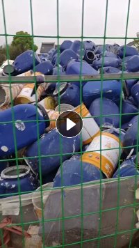 出售大蓝桶毛料，全部都是工地上下来的，现货1000多个