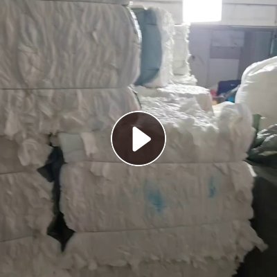 出售洗脸巾厂下来的纯黏胶无纺布，纯棉无纺布，大多数都是纯黏胶的，压包在一块了