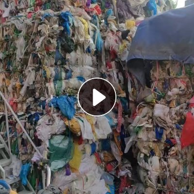 出售生活杂膜垃圾料，月供100吨