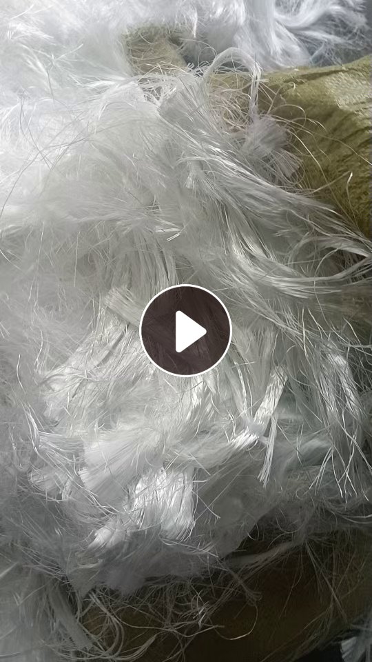 出售无碱淀粉型玻璃废丝，玻璃纤维丝，现货有10吨，货在河北保定