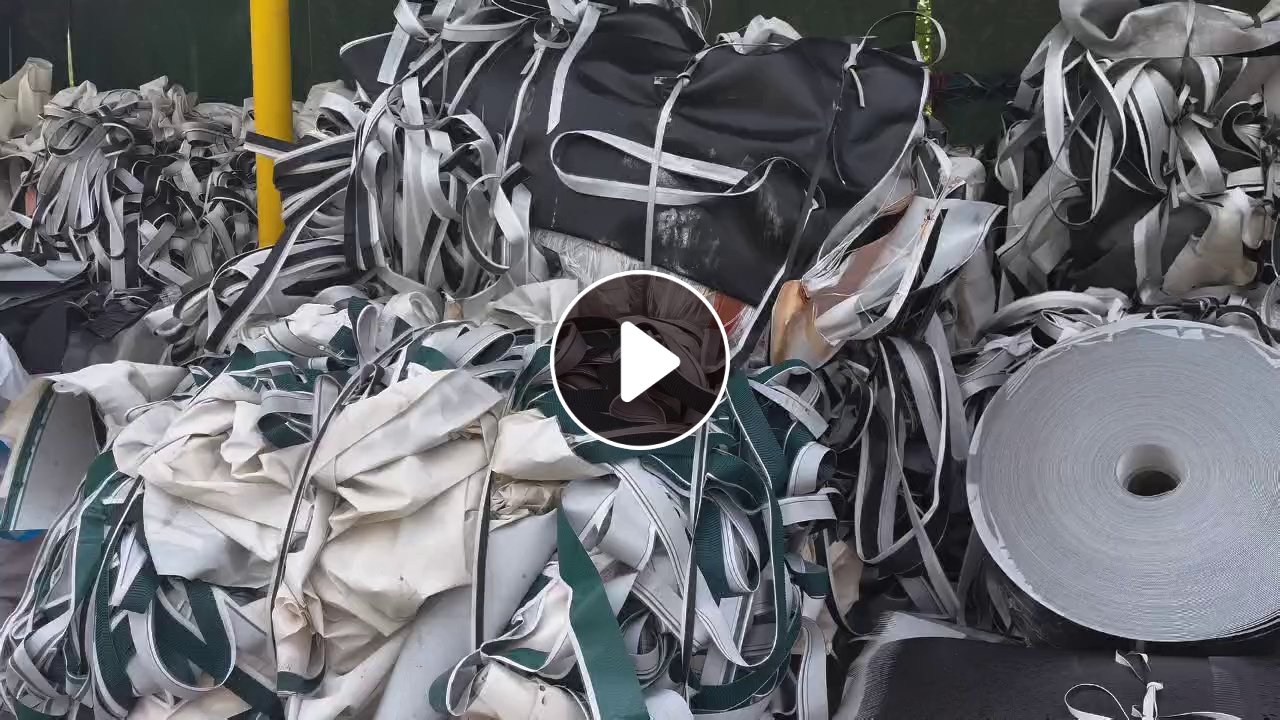 长期出售输送带边料，PVC输送带边料和PU输送带边料混打的