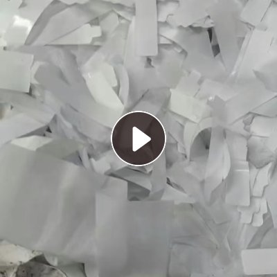 出售淋膜纸边角料，白色单独放，黄粉色混装