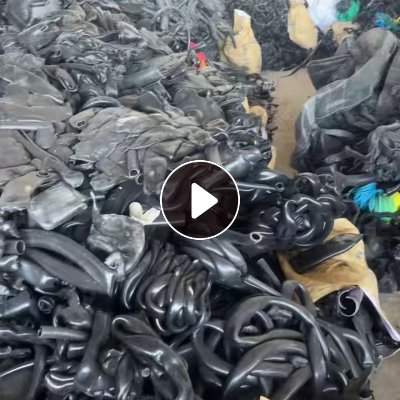 回收PVC电缆皮毛料，电缆皮机头料