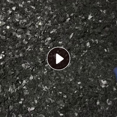 出售PS吸塑片破碎料，黑色PS破碎料
