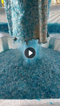出售PET蓝白破碎料，杂色破碎料，透明带胶破碎料
