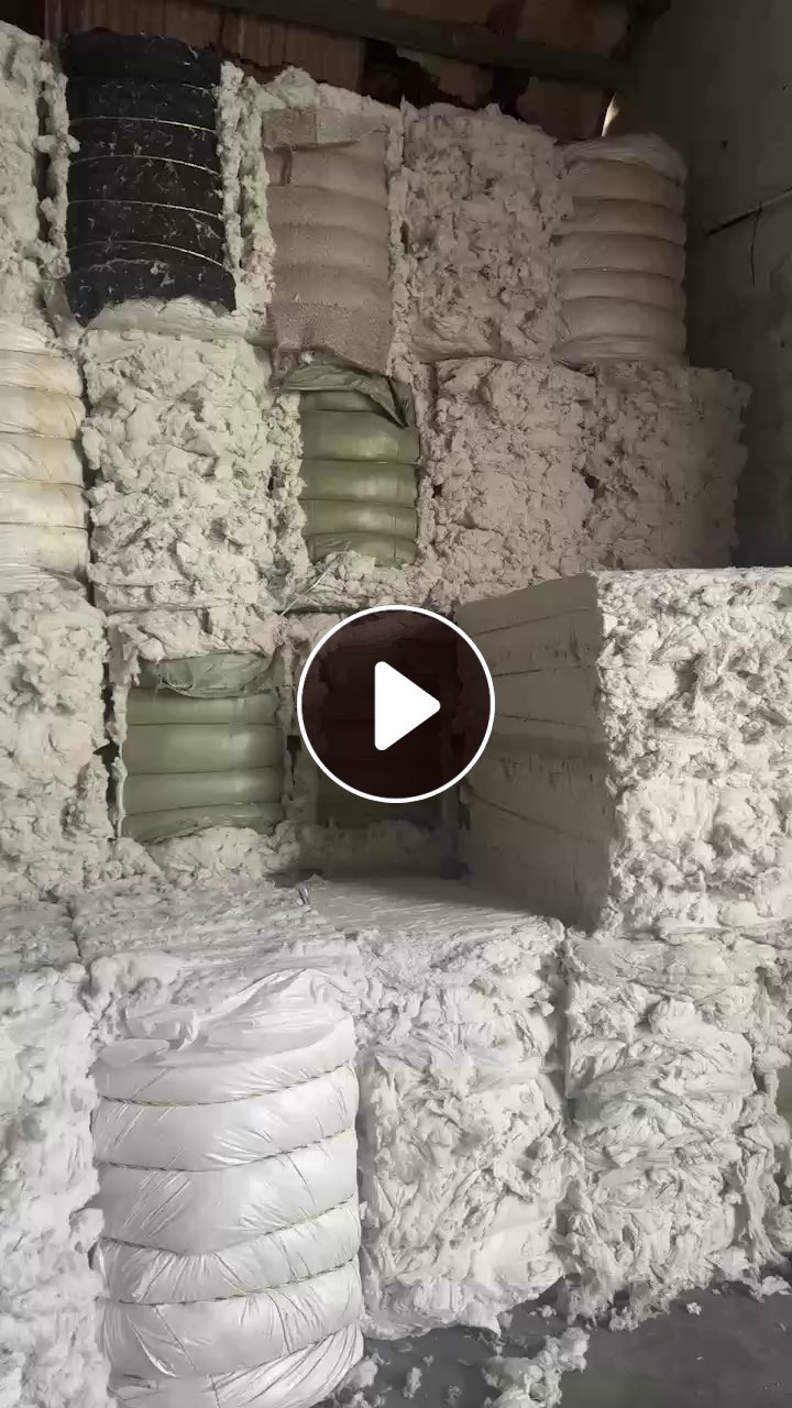 长期出售纺纱厂下来的长期出售纺纱厂下来的涤棉废丝，含棉20-30左右