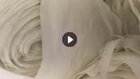 出售白色Pet膜布，小卷，干净无杂无涂层