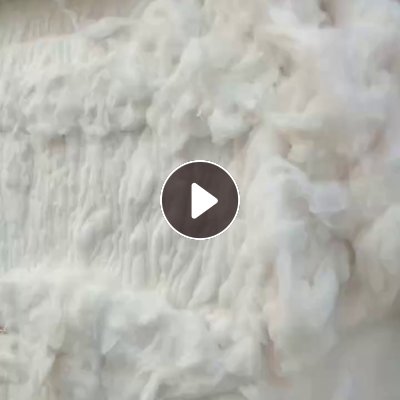 长期出售气流纺涤棉开花棉，开松棉，含棉90左右