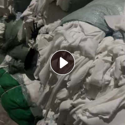 长期大量出售白色废布，白色下脚料，有含棉80，60的，也有白色棉丝料